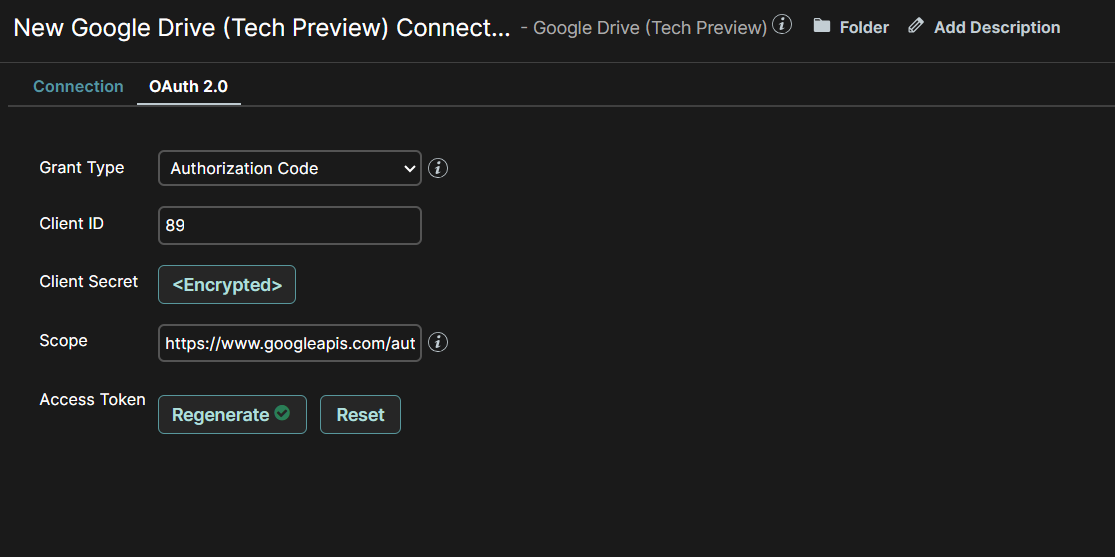 Article Google Drive Connector Fails with '401 Unauthorized' Error